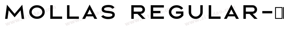 Mollas Regular字体转换